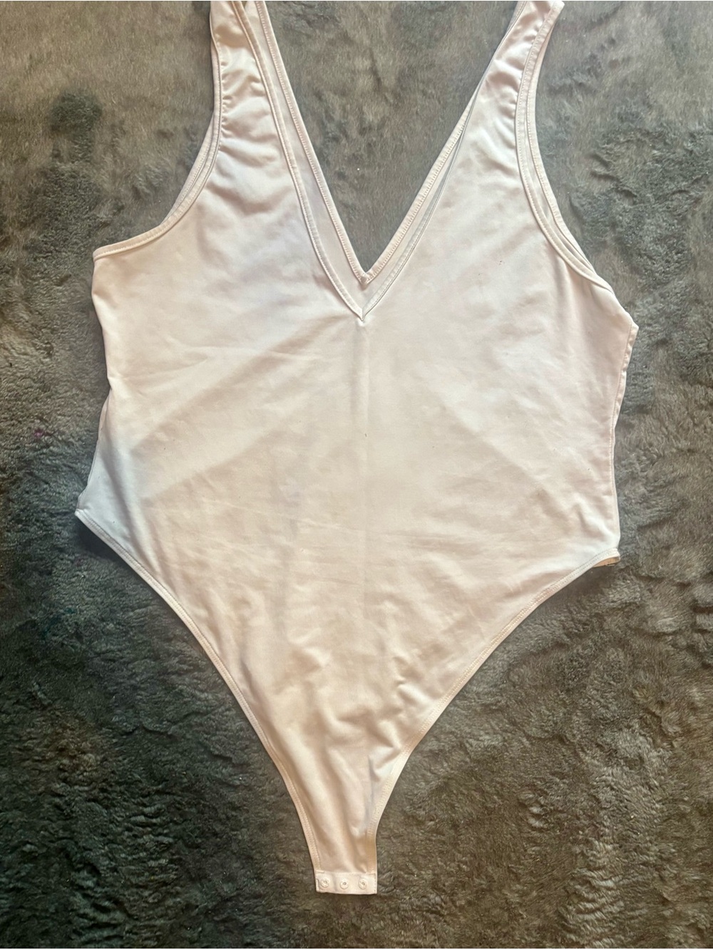 Kids White One-Piece Bodysuit